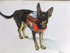 Marie Vester card of Henry