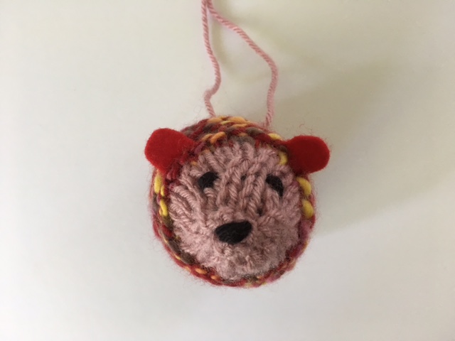 Hedgehog ornament